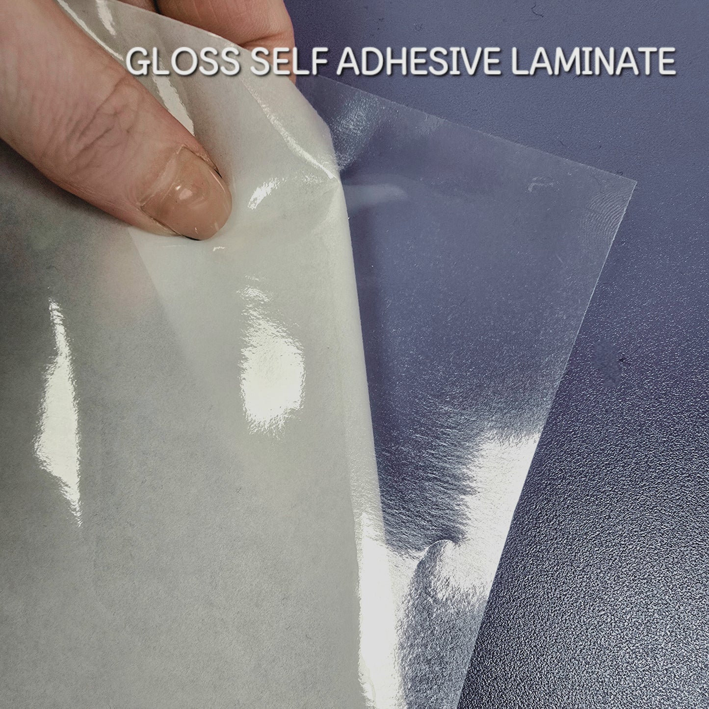 Gloss Self Adhesive Overlaminate