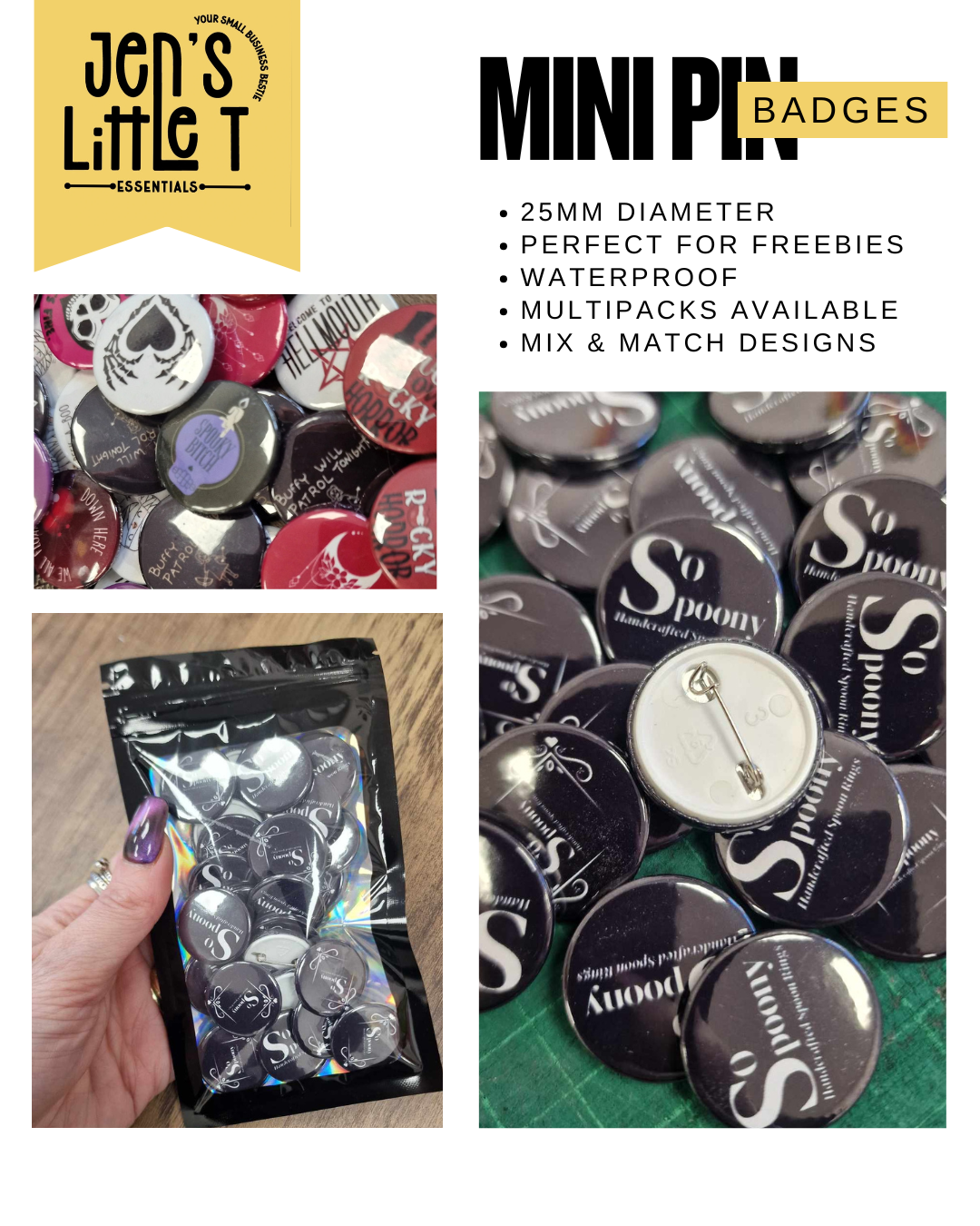 Custom Mini Pin Badges