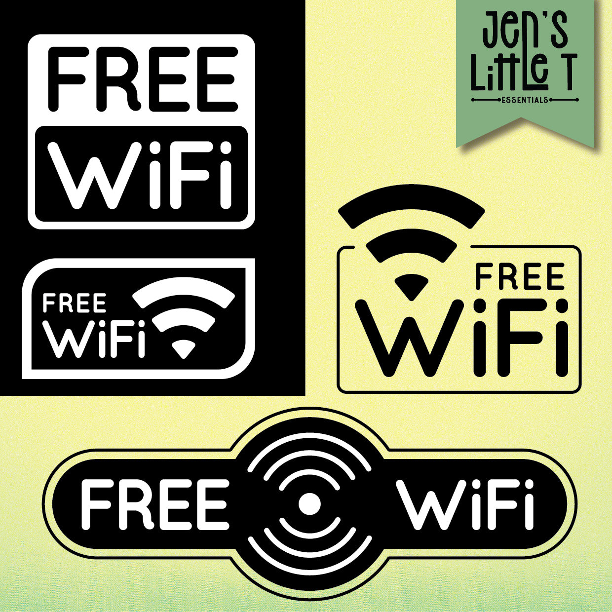 Free Wifi Decal