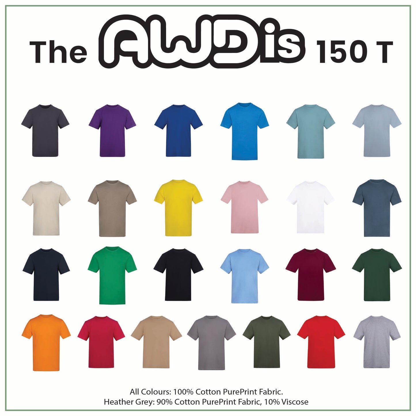 The AWDis 150 T-shirt