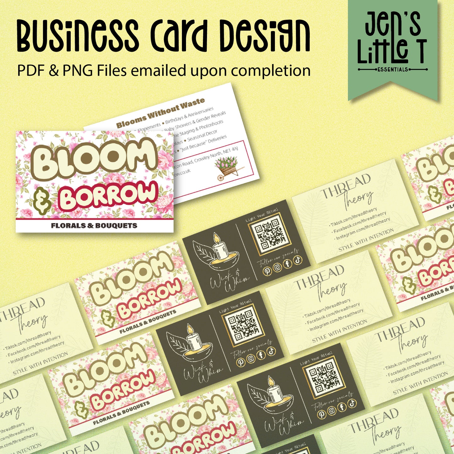 Business Card Design Only