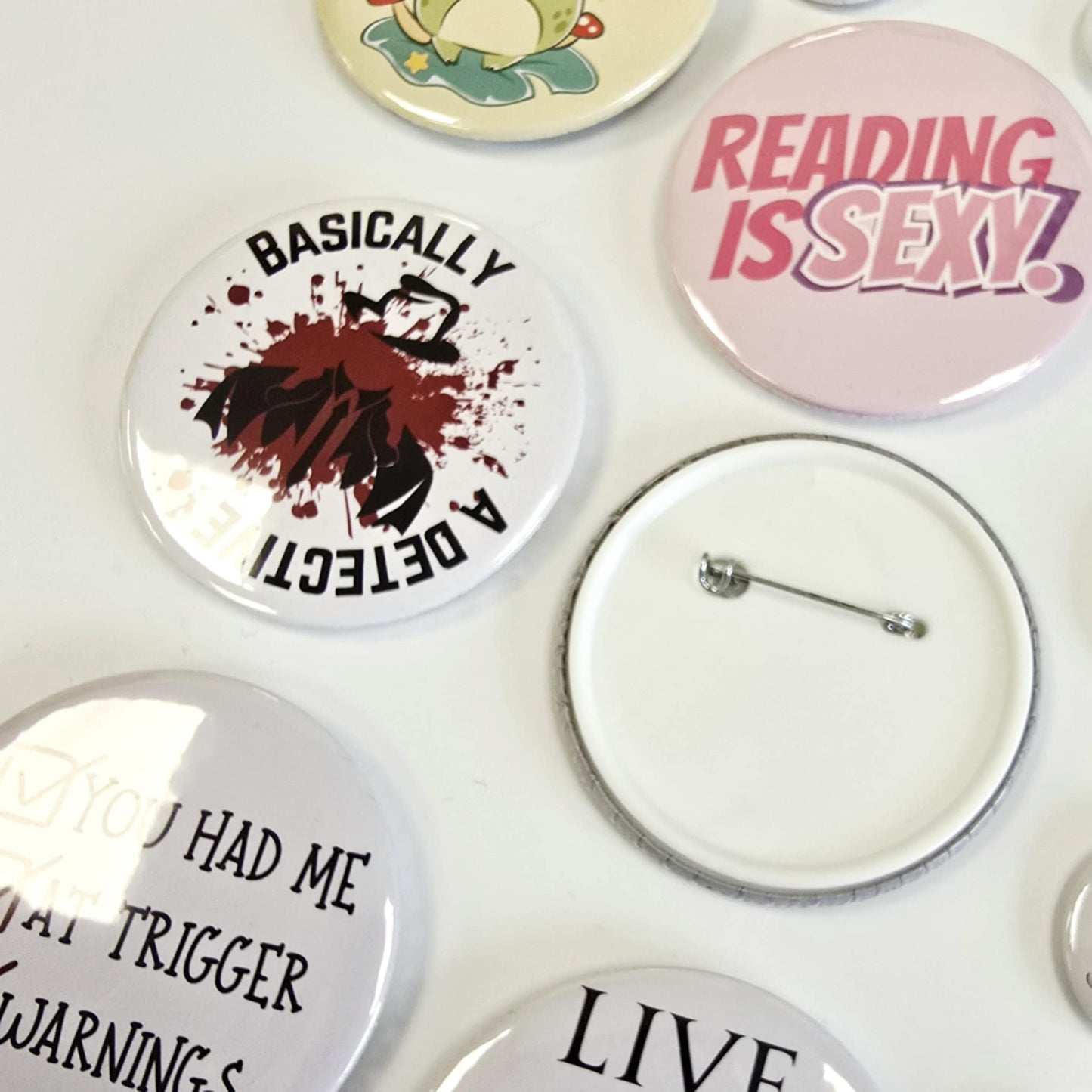 Custom 58mm Pin Badges