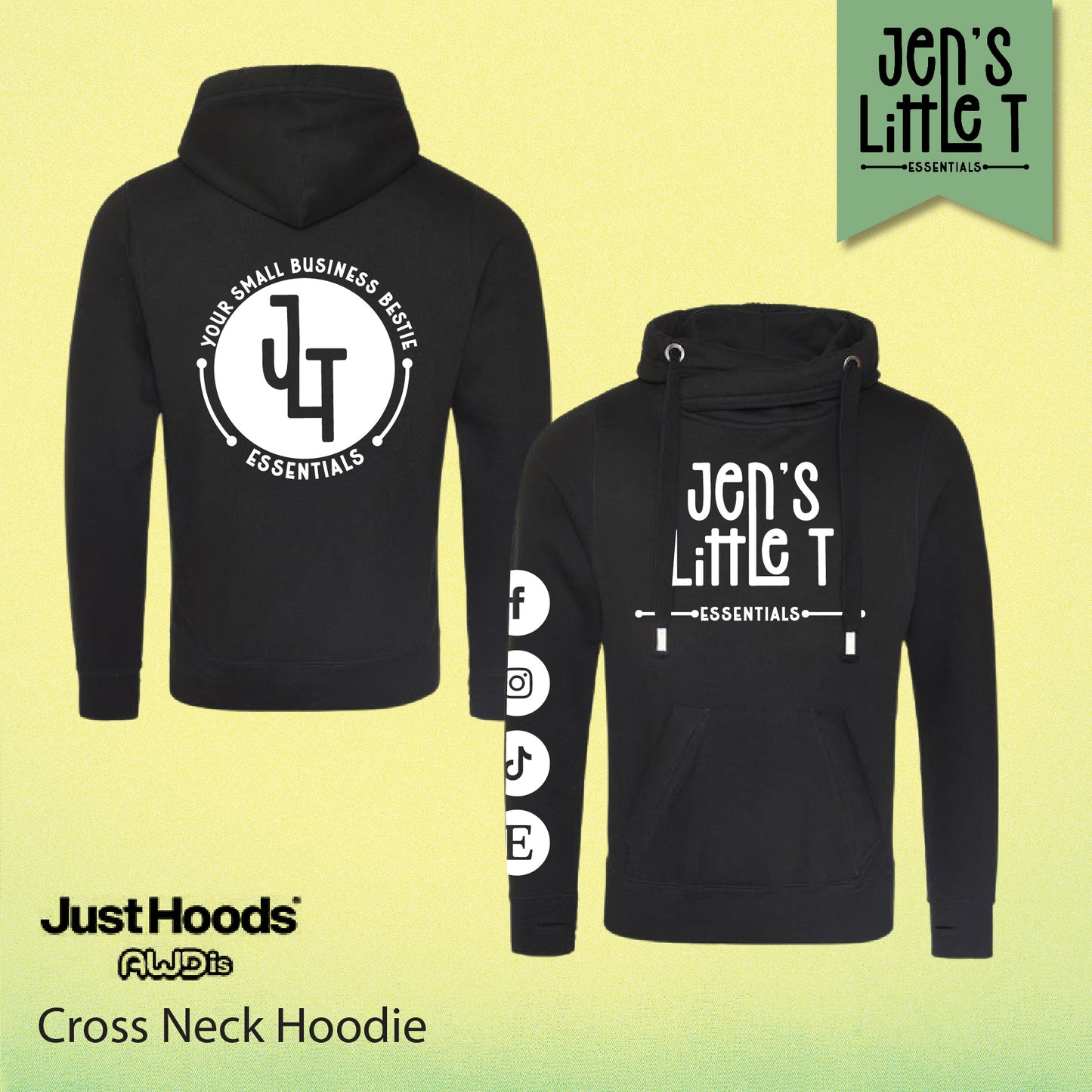 AWDis Crossneck Hoodie