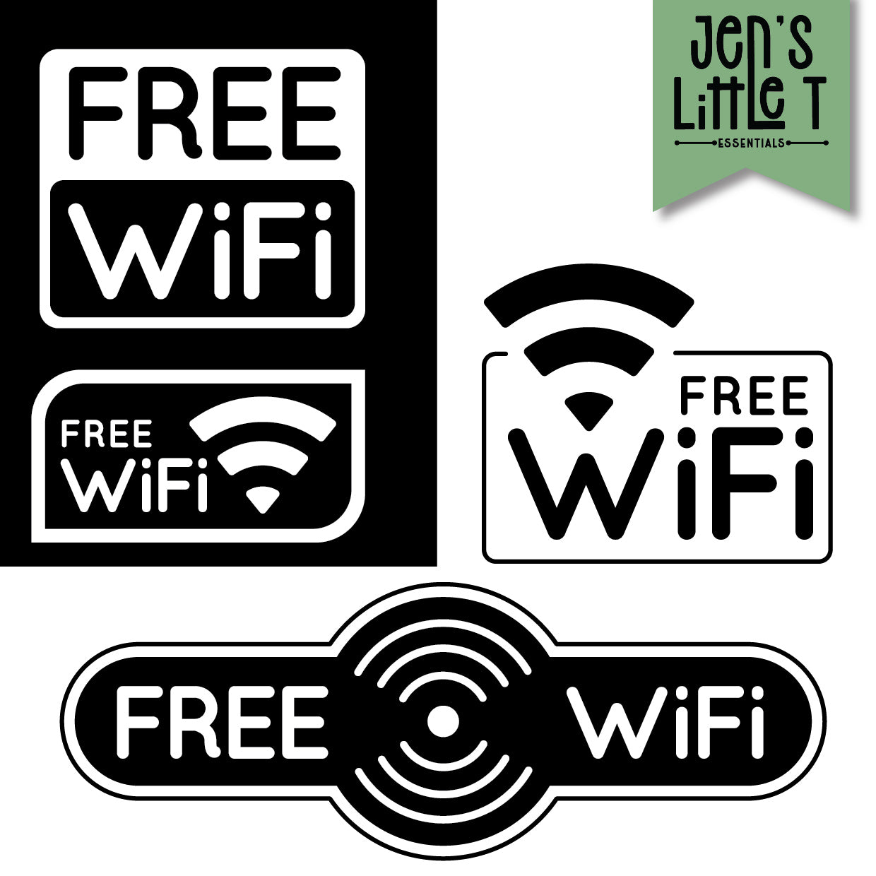 Free Wifi Decal