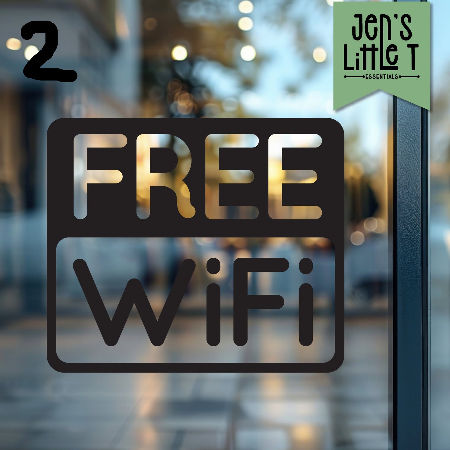 Free Wifi Decal