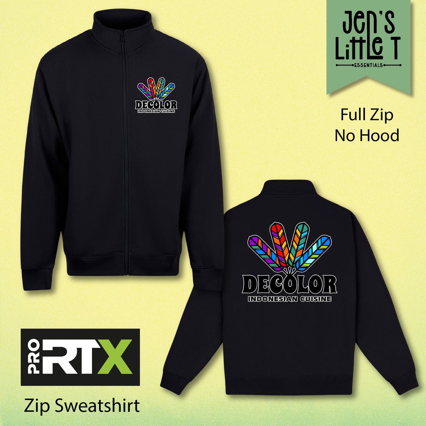 PRO RTX Full Zip Sweatshirt