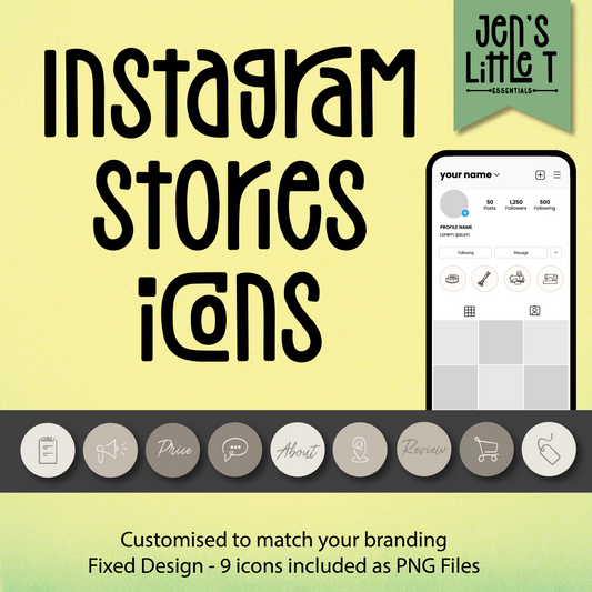 Instagram Stories Icons