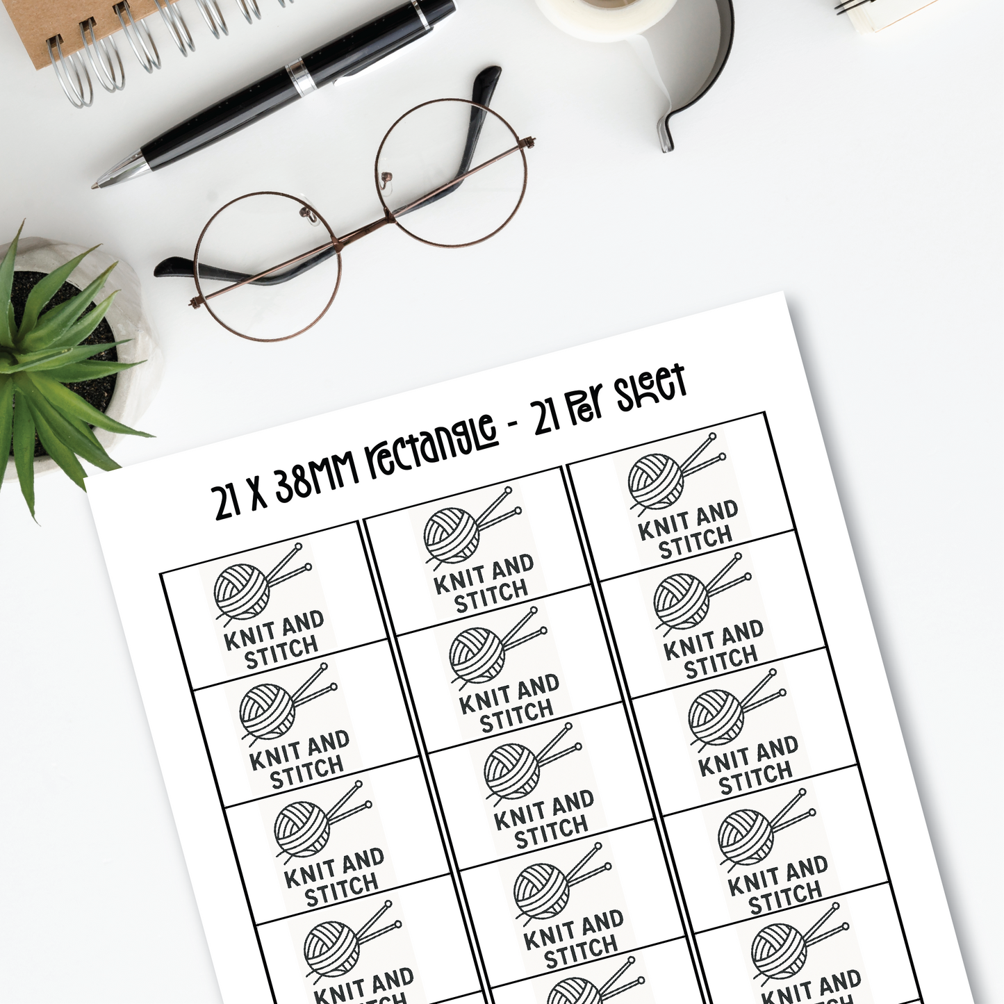 Logo Labels (Various Sizes)