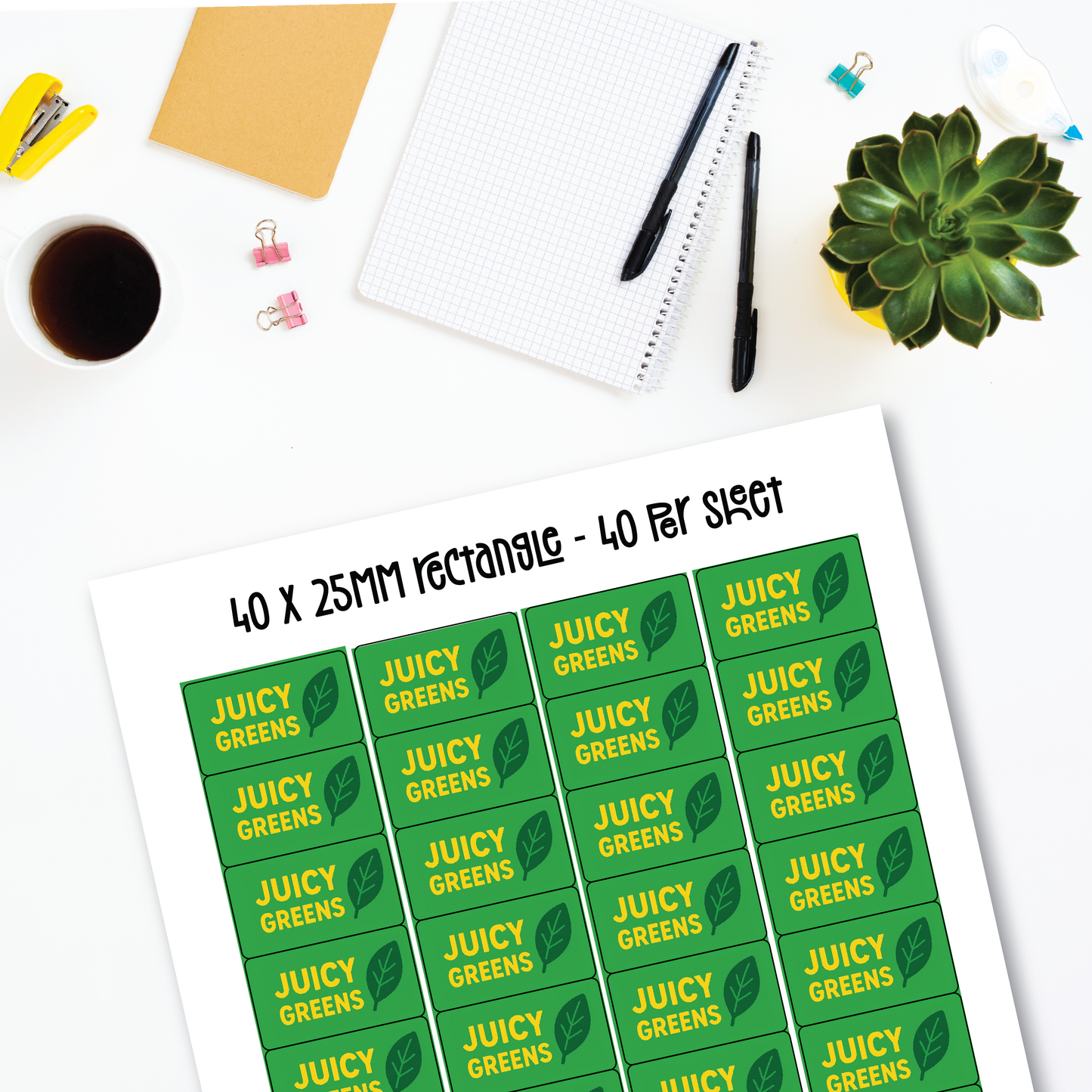 Logo Labels (Various Sizes)