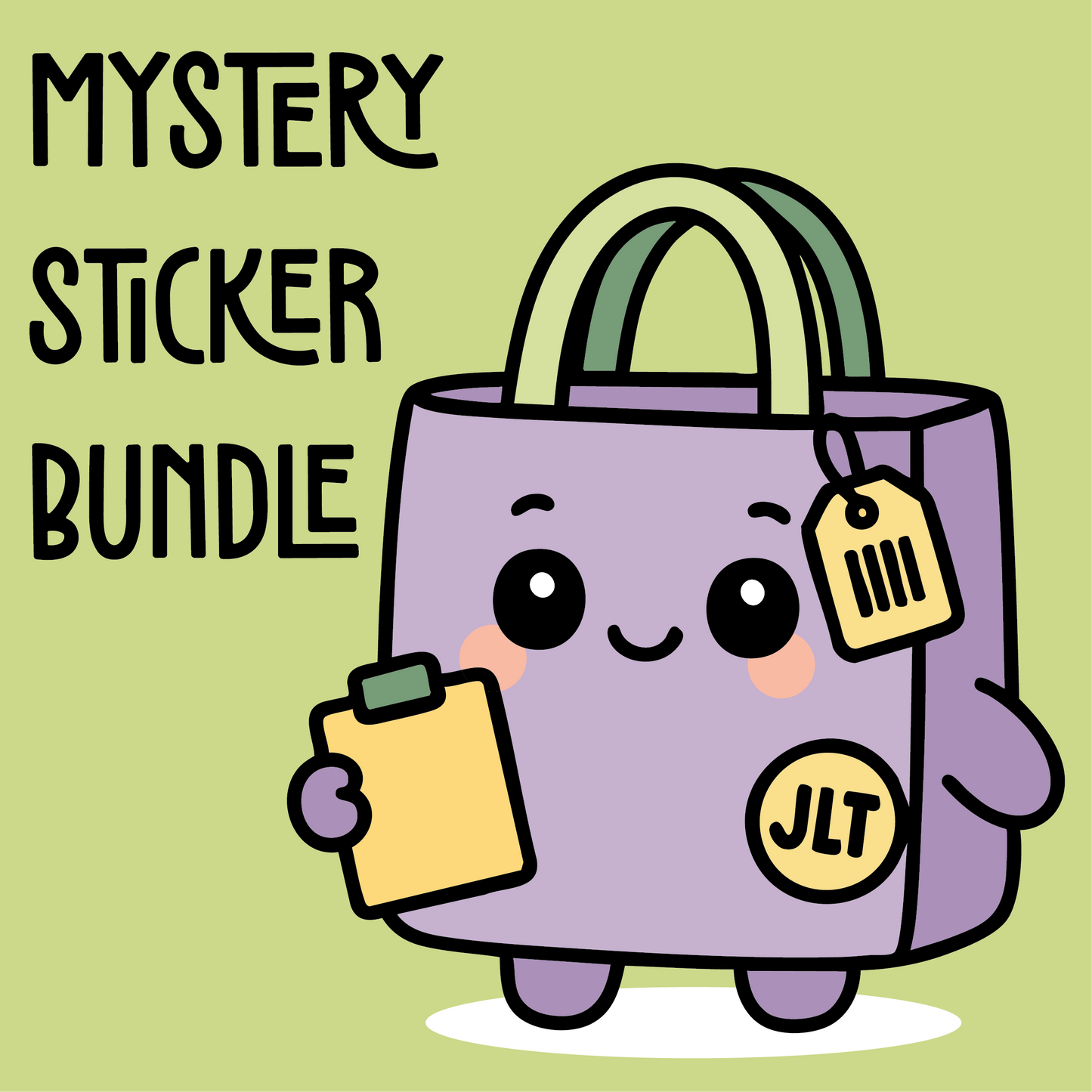 Mystery Logo Stickers - 15 Sheets