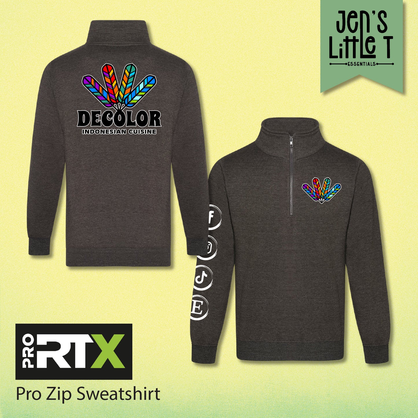 PRO RTX 1/4 Neck Zip Sweatshirt