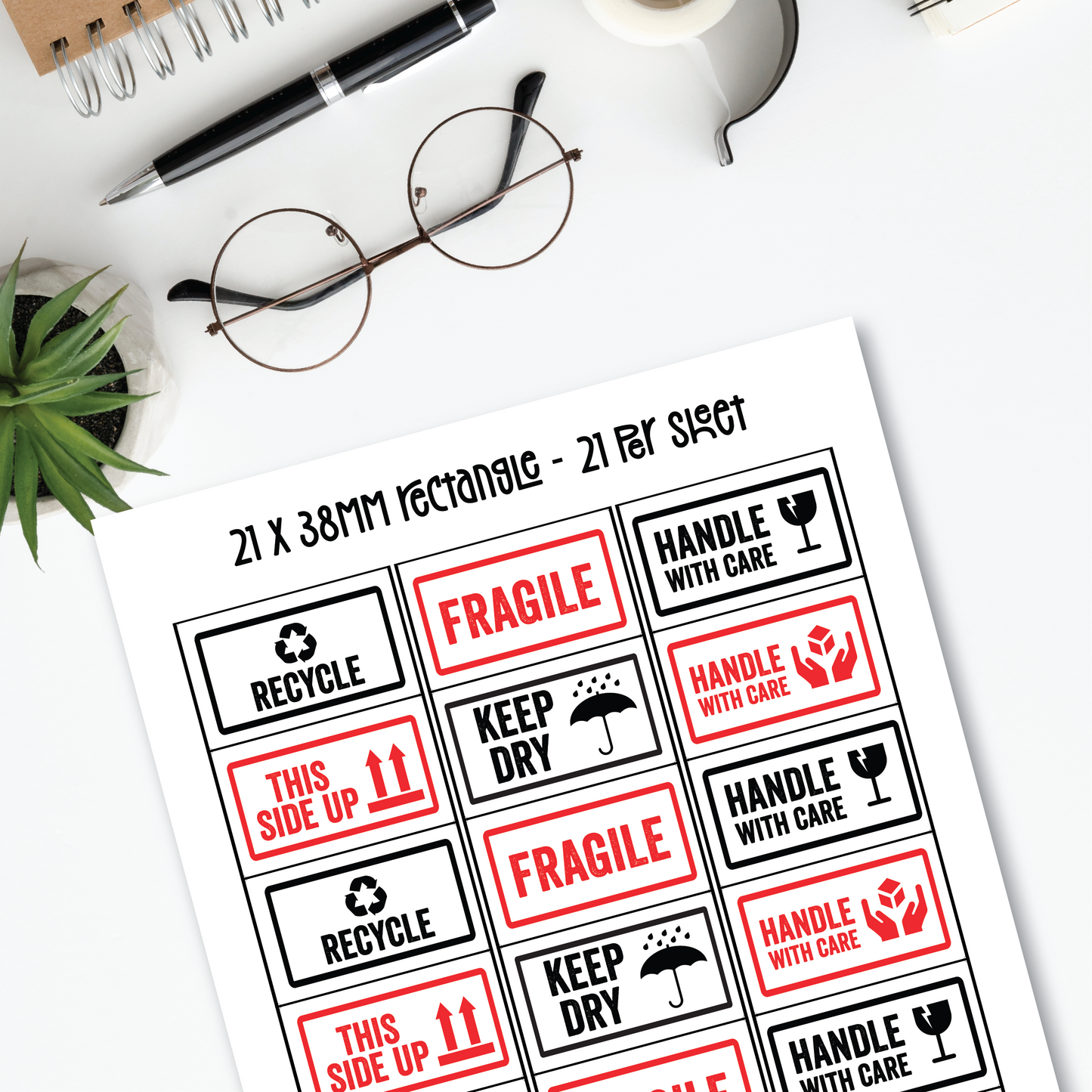 Warning Labels (Various Designs)