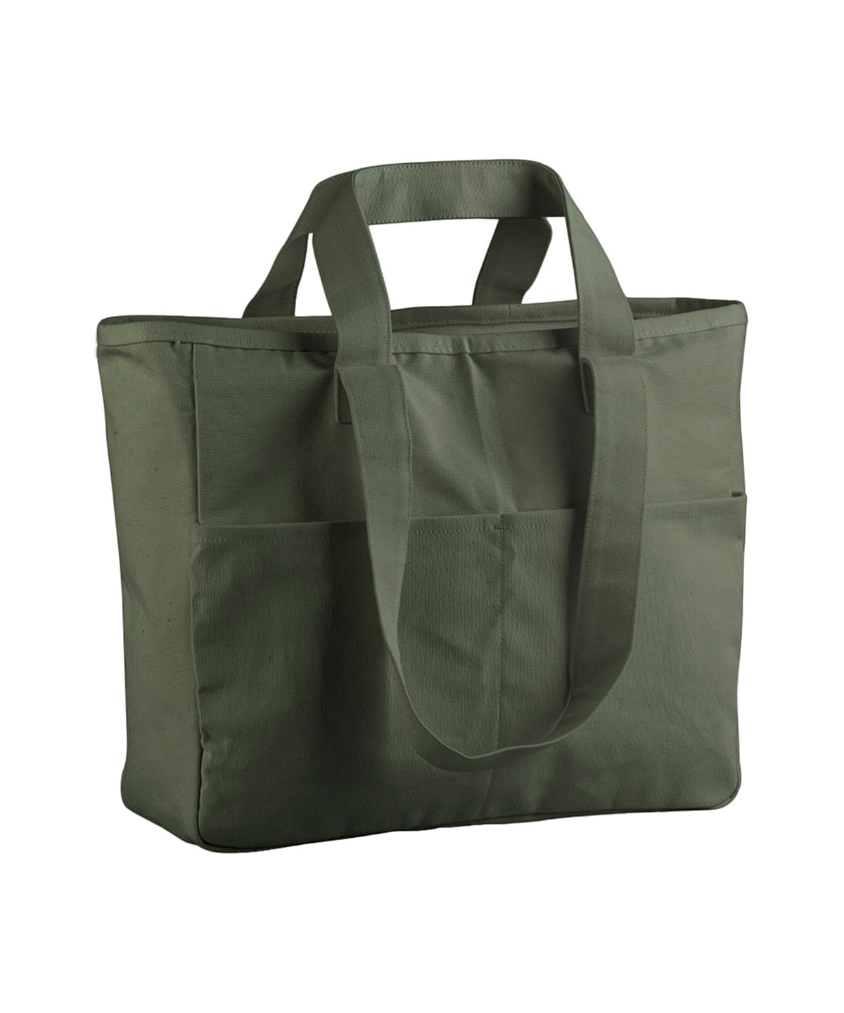 Westford Mill Double-Handle Cargo Pocket Tote