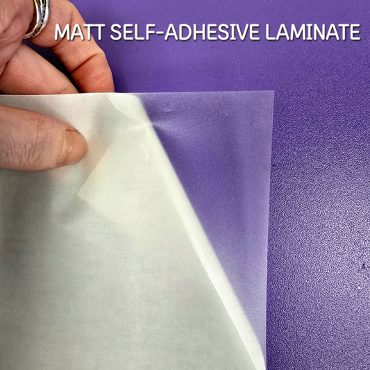 Matte Self Adhesive Overlaminate