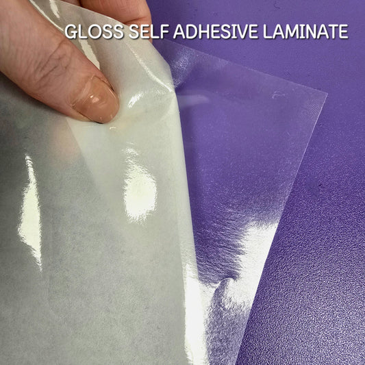 Gloss Self Adhesive Overlaminate