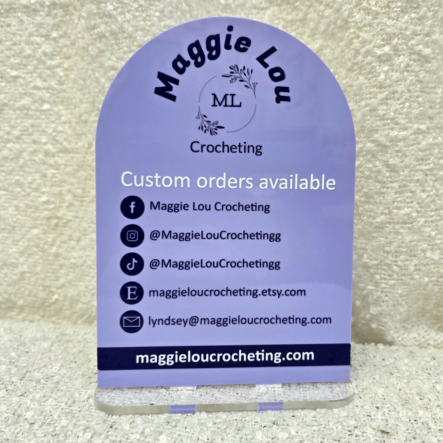 A5 Freestanding Craft Fair Sign