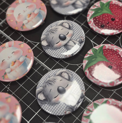 10x Custom 45mm Pin Badges – Limited Offer