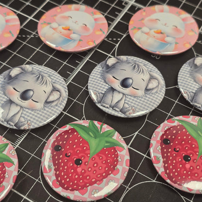 10x Custom 45mm Pin Badges – Limited Offer