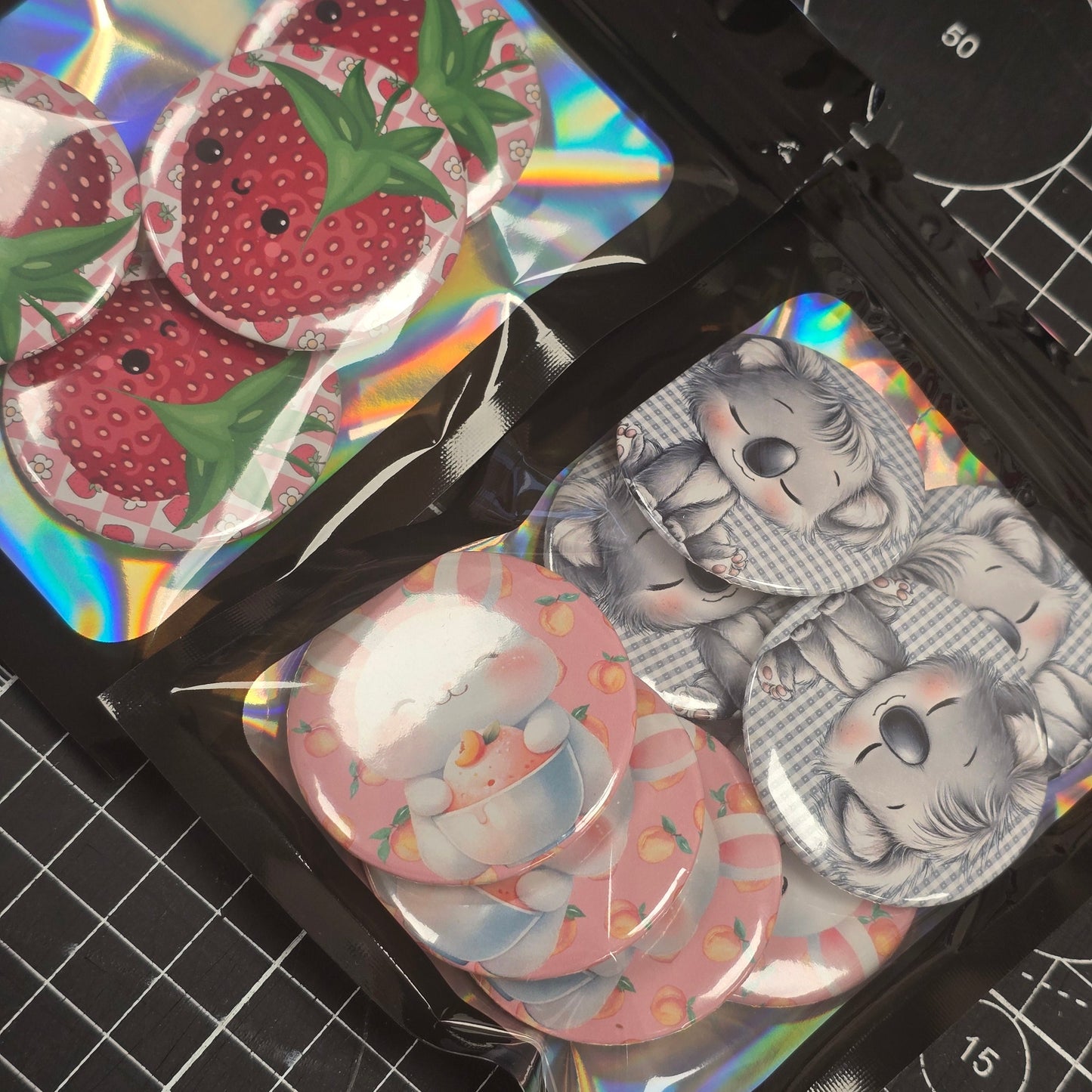 10x Custom 45mm Pin Badges – Limited Offer