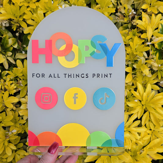 A5 Freestanding Craft Fair Sign