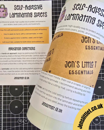 Matte Self-Adhesive Laminate Roll – 25m