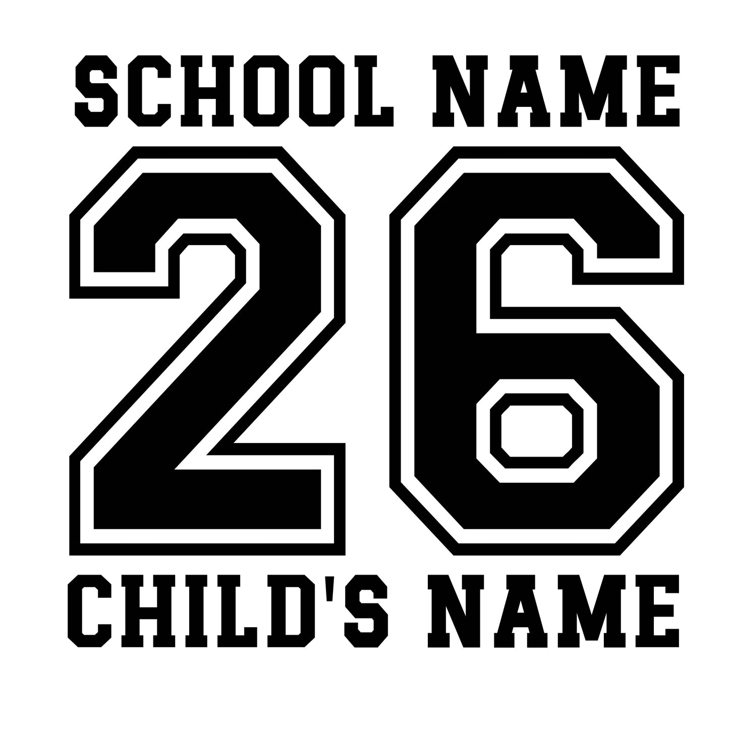 Leavers Hoodie 2026 Traditional