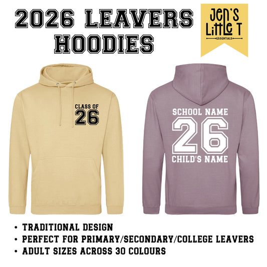Leavers Hoodie 2026 Traditional