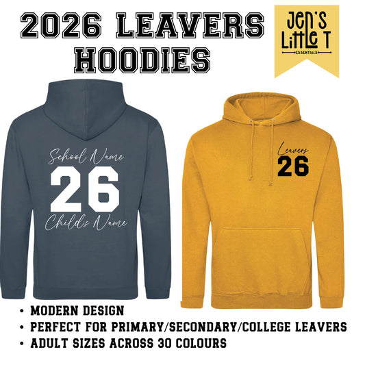 Leavers Hoodie 2026 Script