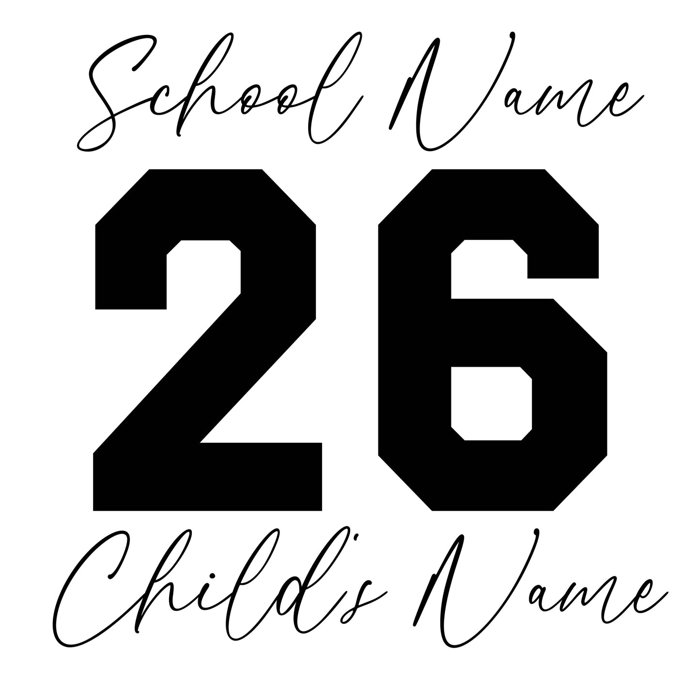 Leavers Hoodie 2026 Script