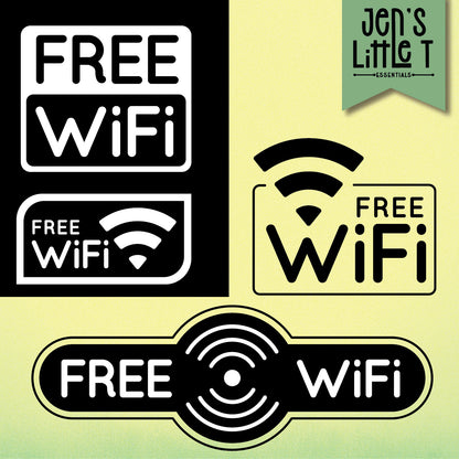 Free Wifi Decal