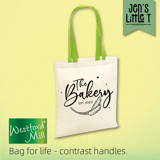 Westford Mill Bag For Life Contrasting Handles