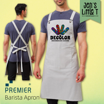 Premier Cross Back 'Barista' Apron