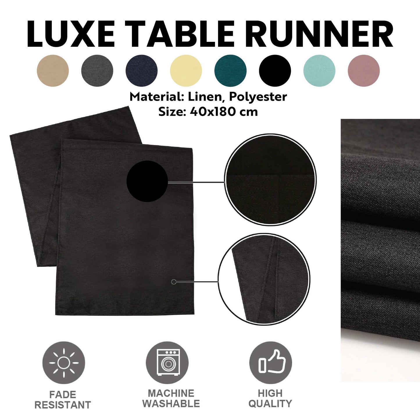 Luxe Personalised Table Runner