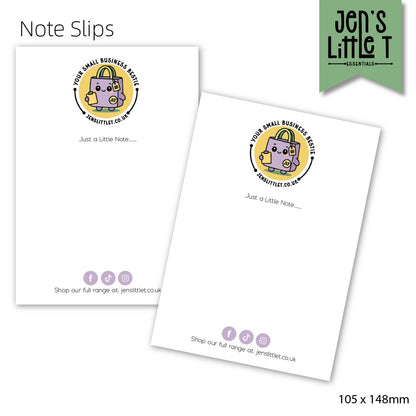 A6 Note Slips