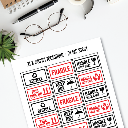 Warning Labels (Various Designs)