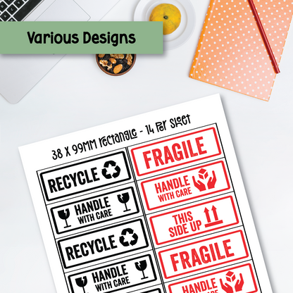 Warning Labels (Various Designs)