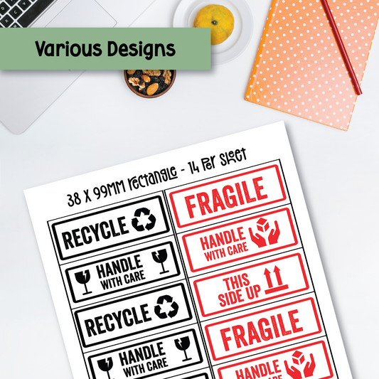 Warning Labels (Various Designs)