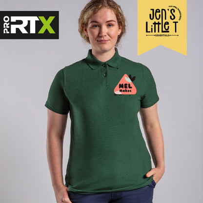 PRO RTX Fitted Branded Polo Shirt